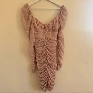 For Love & Lemons All That Glitters Mini Dress